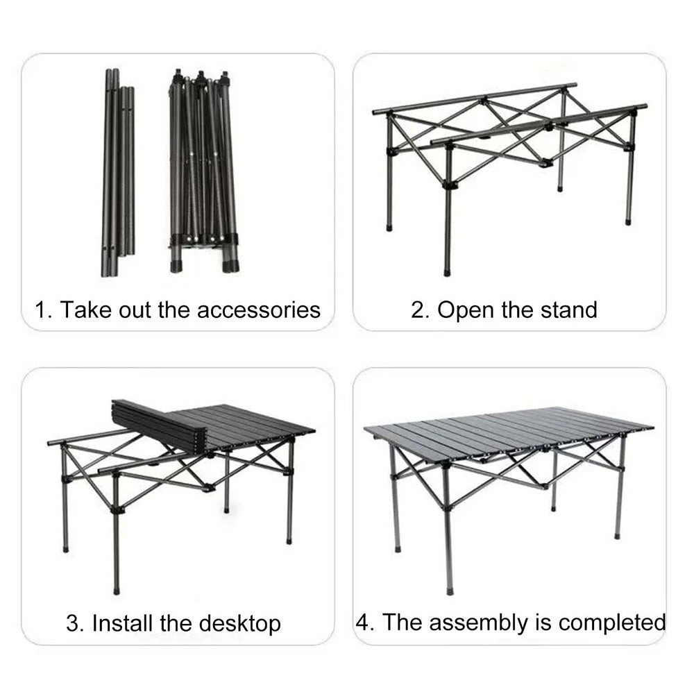JIALI Omelette table (Price please consult customer service)Picnic table Small portable camping table