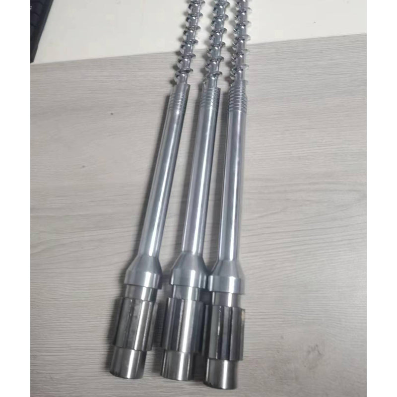JUNSHUO Conical twin-screw barrels Screw for granulator, screw for film blowing machine