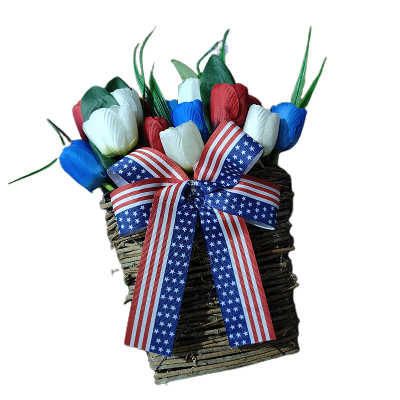 ZONGHONG Independence Day modelingpatriotic decoration Wall doors hang Independence Day decorations Flag garlands