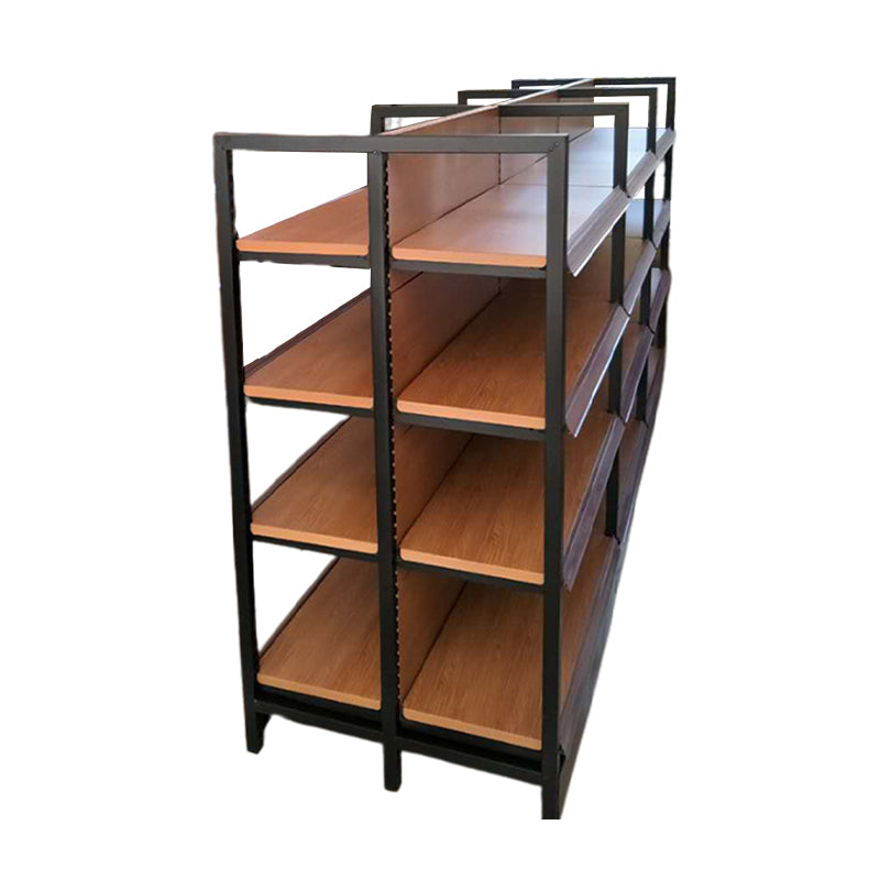 JINGLE Wood-Painted shelves Supermarket shelf display rack