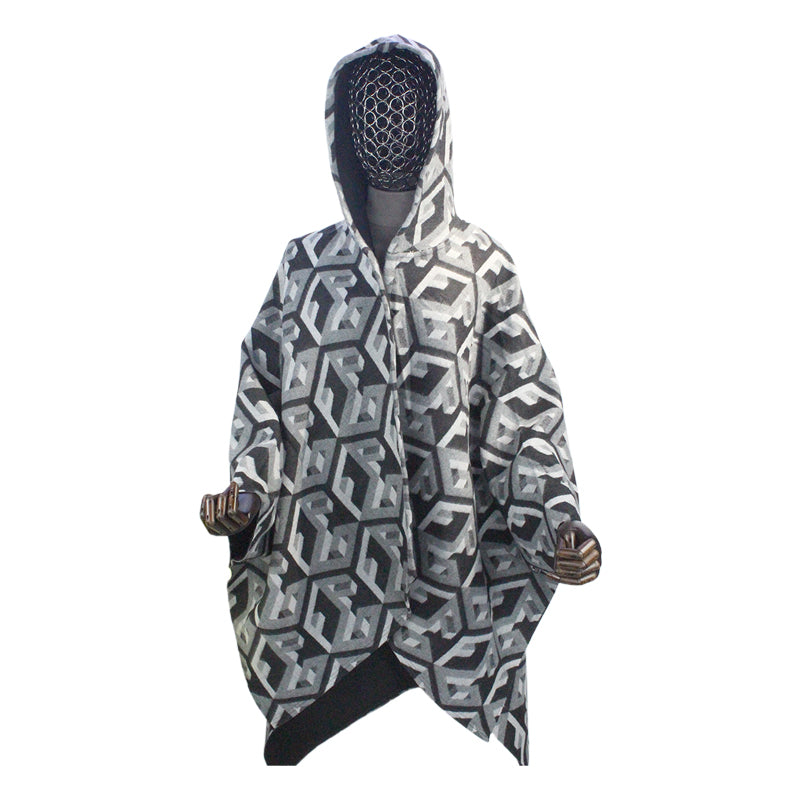 GUANZHI slit scarf Wear a vacation cape over a tourist cape