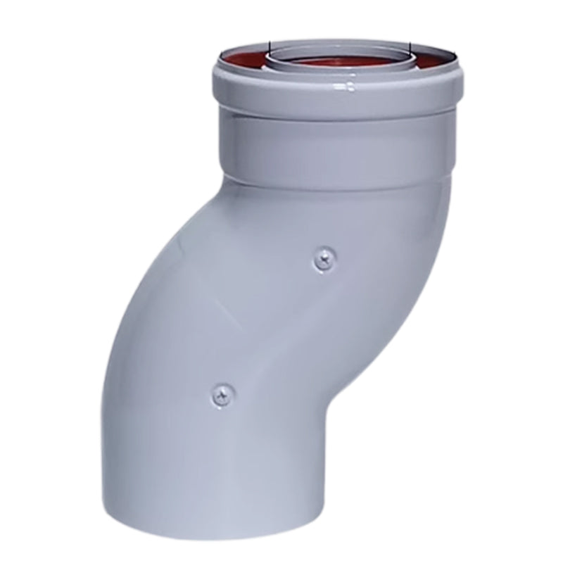 HAITIAN Aluminum exhaust pipe(Please consult customer service for specific prices)Specialized for condensing wall-hung boilers Double-layer Aluminum Fume Pipe safe and reliable