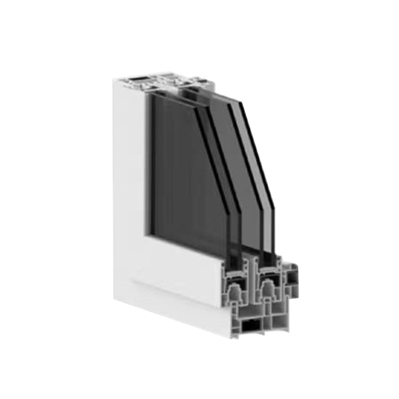 HUSHENG Plastic steel 92 series sliding window Steel refractory window custom soundproof window