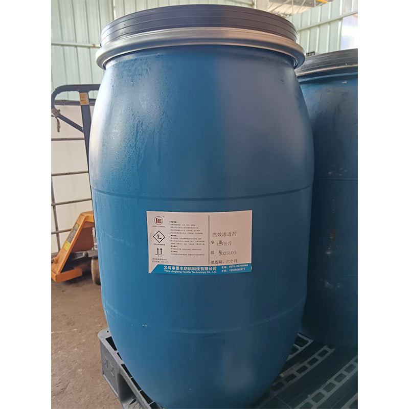 JINGFENG Highly effective penetrant Starting lot of 4 barrels Dyeing and finishing process Industrial supplies Good durability