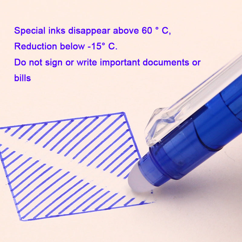 BAISI Thermal erasable gel pen GP-988 Quick dry press and wipe clean