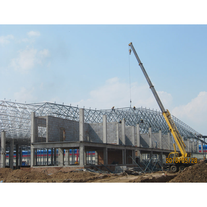 YUEGONG Processing, fabrication and installation of steel structure components (grid and truss) Manufacture custom steel structures to build design houses