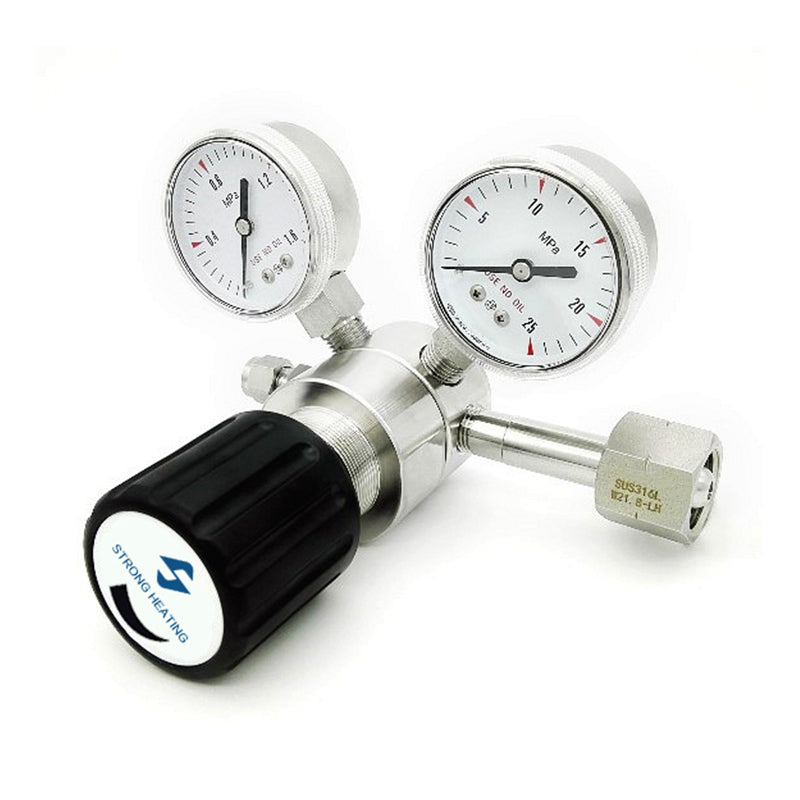 YONGJI Stainless steel pressure reducer Pressure reducing valves for manifolds Primary regulators Stainless Steel  pressure reducer Carbon dioxide pressure reducer Helium pressure reducer Inert gas pressure reducer