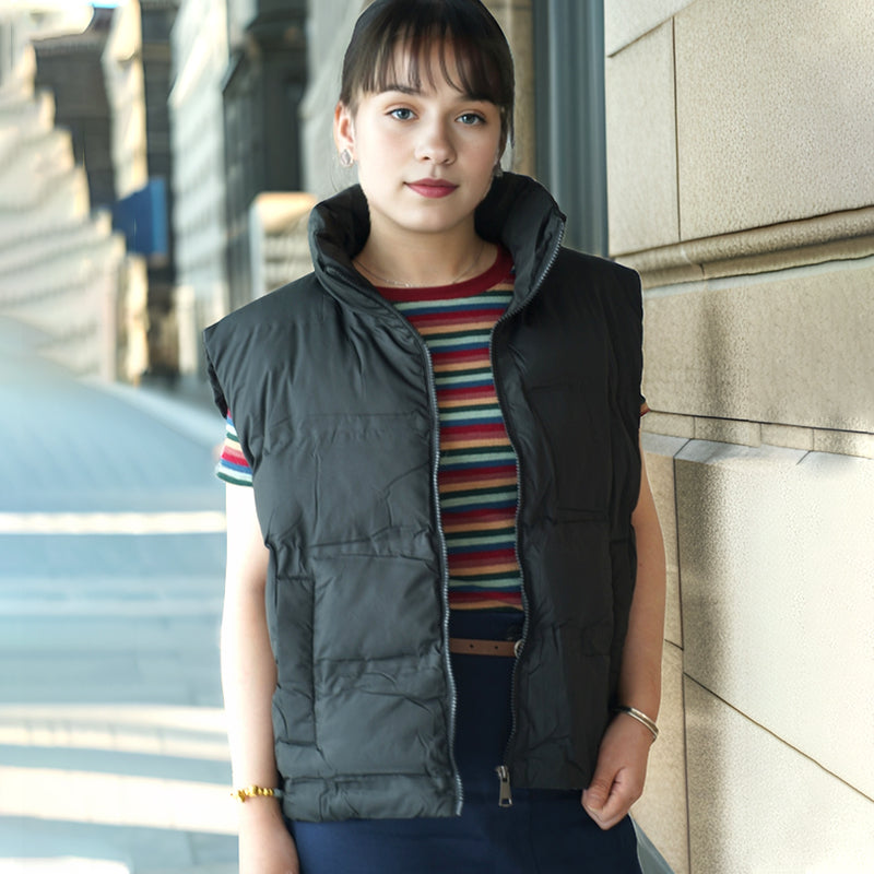ZHENJIN Cotton waistcoat for women