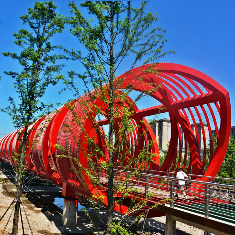 YUEGONG Processing, fabrication and installation of steel structure components (municipal bridges) Manufacture custom steel structures to build design houses