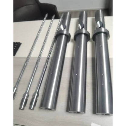 JUNSHUO Conical twin-screw barrels  Screw for granulator, screw for film blowing machine