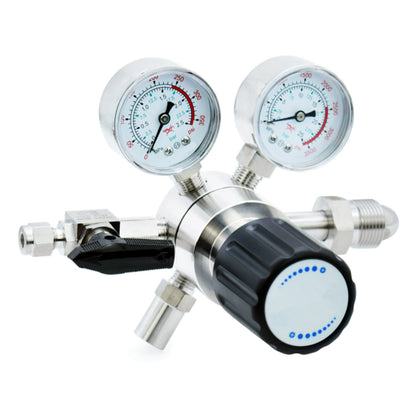 YONGJI Stainless steel pressure reducer Pressure reducing valves for manifolds Primary regulators Stainless Steel  pressure reducer Carbon dioxide pressure reducer Helium pressure reducer Inert gas pressure reducer