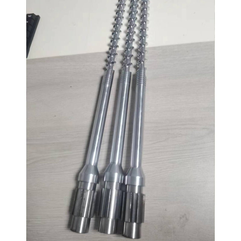 JUNSHUO Conical twin-screw barrels  Screw for granulator, screw for film blowing machine