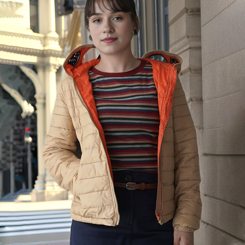 ZHENJIN Women's quilted jacket 01