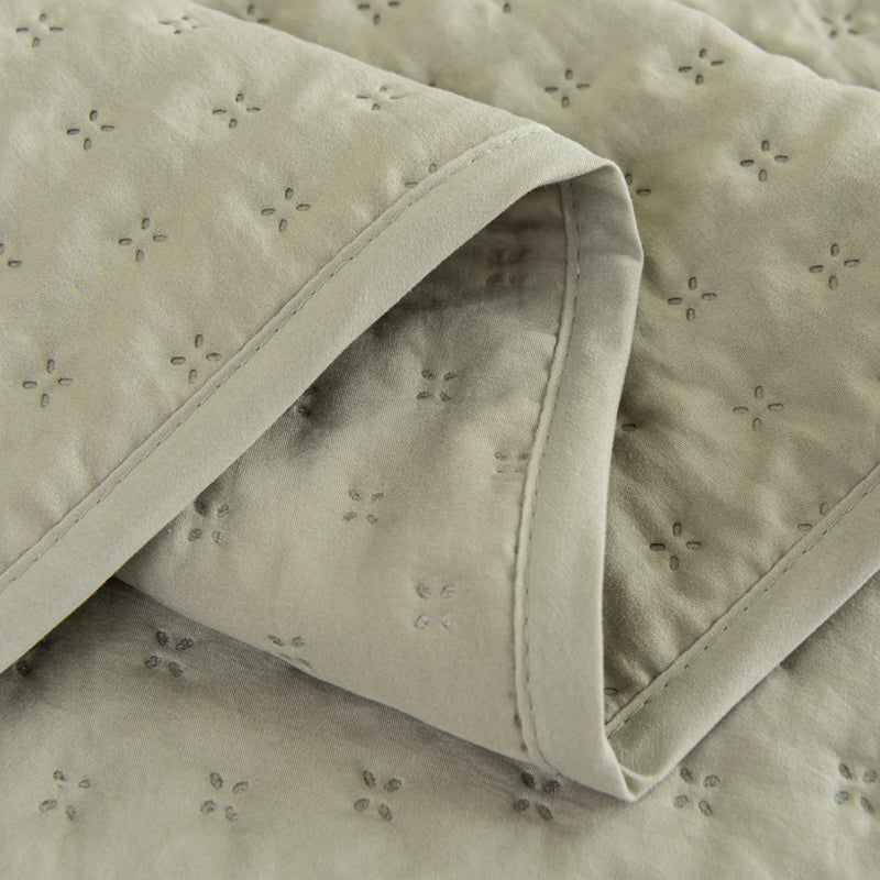LIERDE Thickened sandwich cotton bed cover three-piece set  Thickened laminated cotton high-end bedding