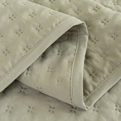 LIERDE Thickened sandwich cotton bed cover three-piece set  Thickened laminated cotton high-end bedding