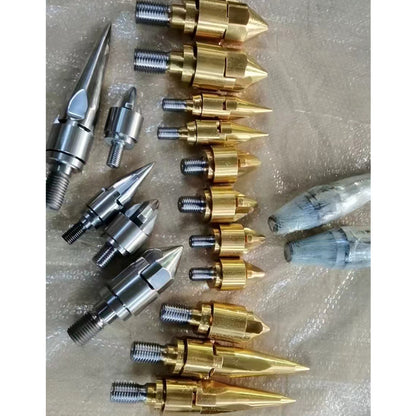JUNSHUO Conical twin-screw barrels  Screw for granulator, screw for film blowing machine