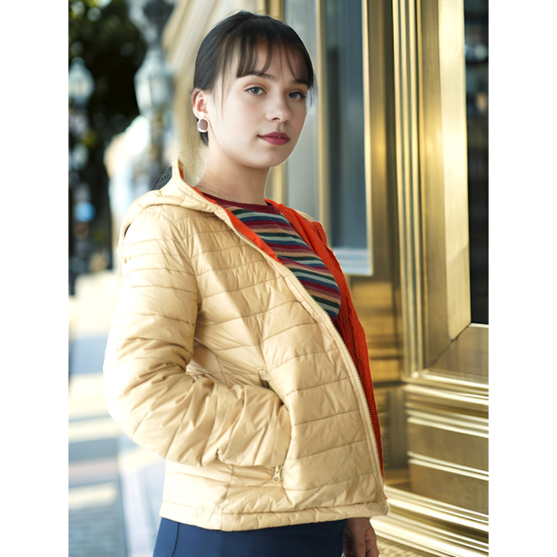 ZHENJIN Women's quilted jacket 01