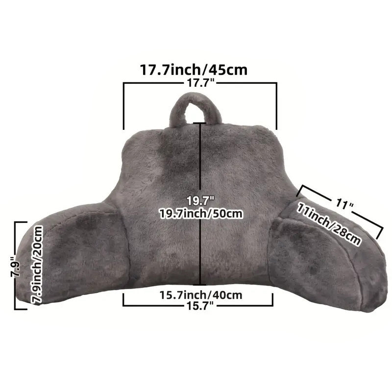 JINHUANYI Shaped lumbar pillow cushion (pillow case only)