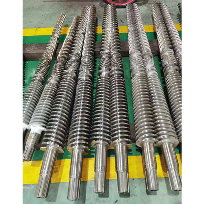 JUNSHUO Conical twin-screw barrels  Screw for granulator, screw for film blowing machine