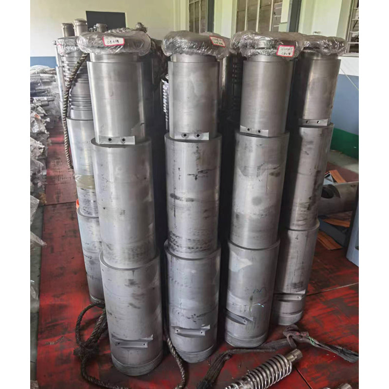 JUNSHUO Conical twin-screw barrels  Screw for granulator, screw for film blowing machine