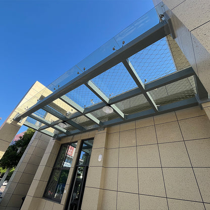 HUIFANG Steel structure of the canopy (Consult customer service for specific price per square metre)  Customized outdoor waterproofing