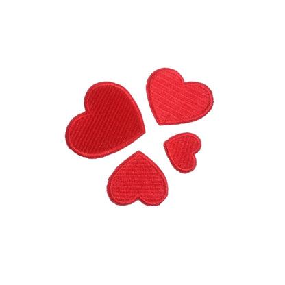 SHENGTONG Love Series  Torn patch applique decorative embroidery patch