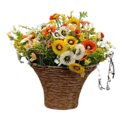 ZONGHONG modern decration iron hanging basket ornament decoration  Floral decoration on the wall