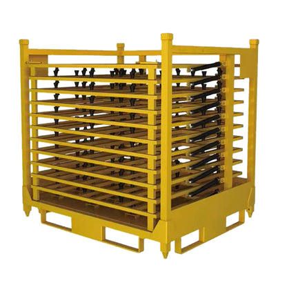 JINGLE folding frame  Heavy mobile cage material turnover box