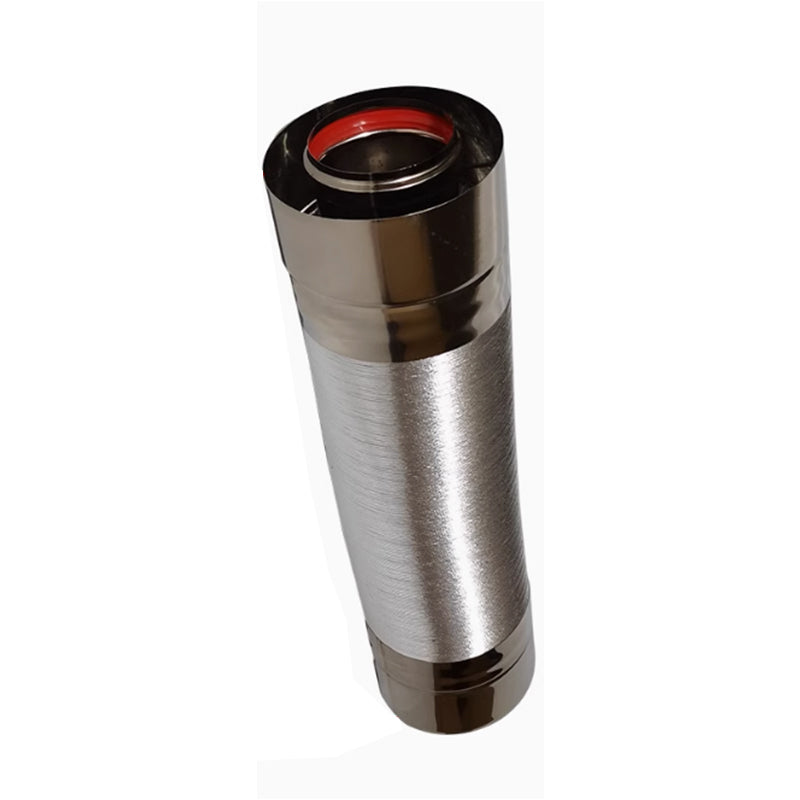 HAITIAN Aluminum exhaust pipe（Please consult customer service for specific prices）Specialized for condensing wall-hung boilers Double-layer Aluminum Fume Pipe safe and reliable