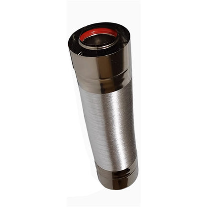HAITIAN Aluminum exhaust pipe（Please consult customer service for specific prices）Specialized for condensing wall-hung boilers Double-layer Aluminum Fume Pipe safe and reliable