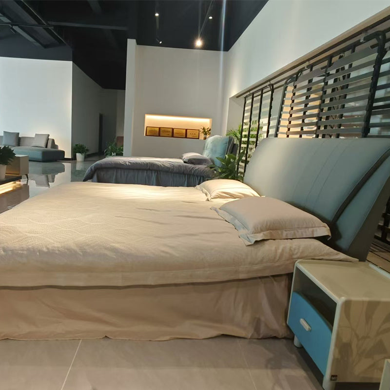 BOLIN soft bed  Bedroom double bed modern simple light luxury