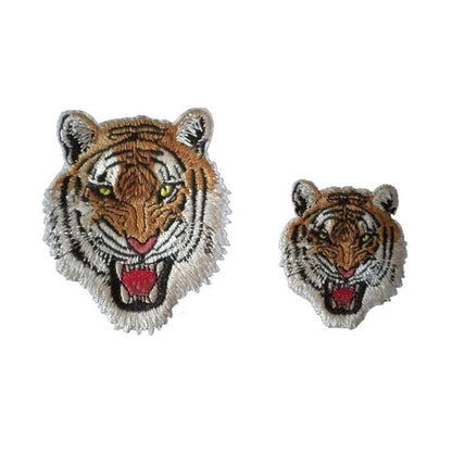 SHENGTONG Tiger Head Series  Cartoon animal embroidery cloth sticker Embroidery cloth sticker