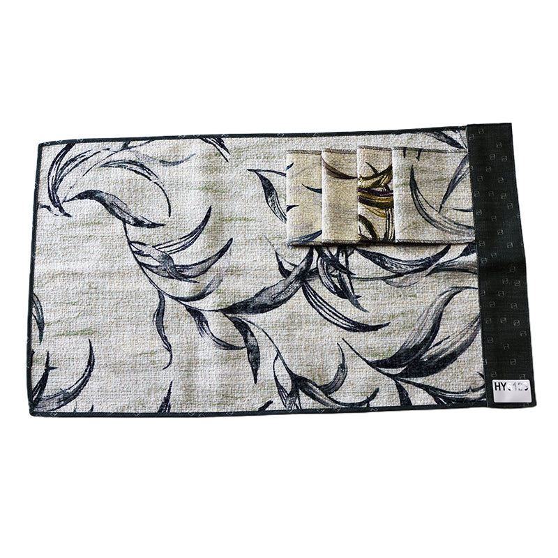 HONGLANG Polyester,linen and cotton print sofa 01