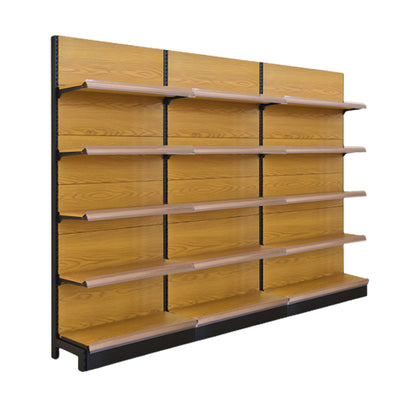 JINGLE Wood-Painted shelves  Supermarket shelf display rack