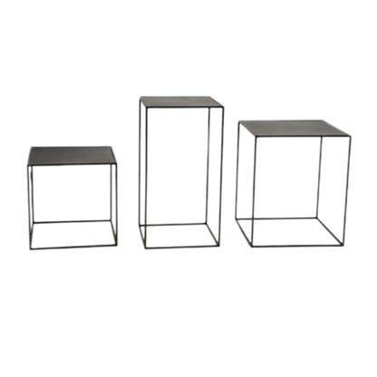 JINGLE high and low tables   Wrought iron flower frame living room small coffee table simple