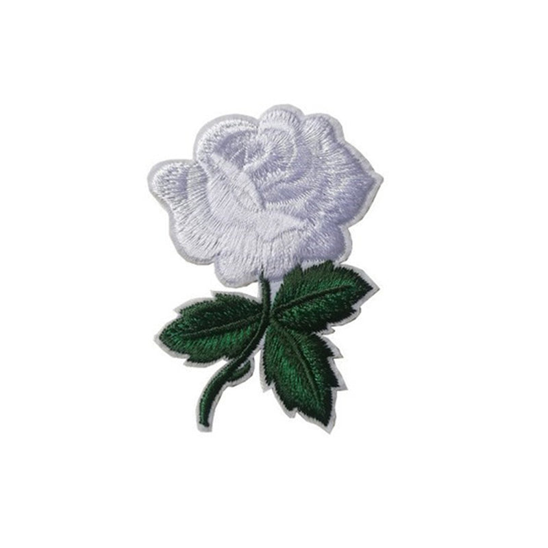 SHENGTONG Rose Series  Ripped patch applique embroidery cloth patch