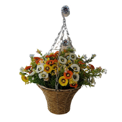 ZONGHONG modern decration iron hanging basket ornament decoration  Floral decoration on the wall