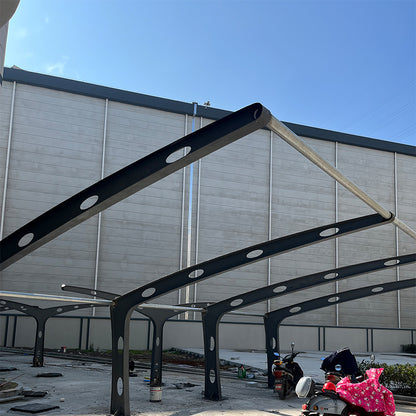 HUIFANG Membrane Parking Shed (Consult customer service for specific price per square metre) Steel structure parking shed