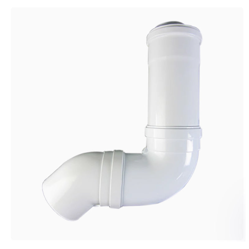 HAITIAN Aluminum exhaust pipe（Please consult customer service for specific prices）Specialized for condensing wall-hung boilers Double-layer Aluminum Fume Pipe safe and reliable