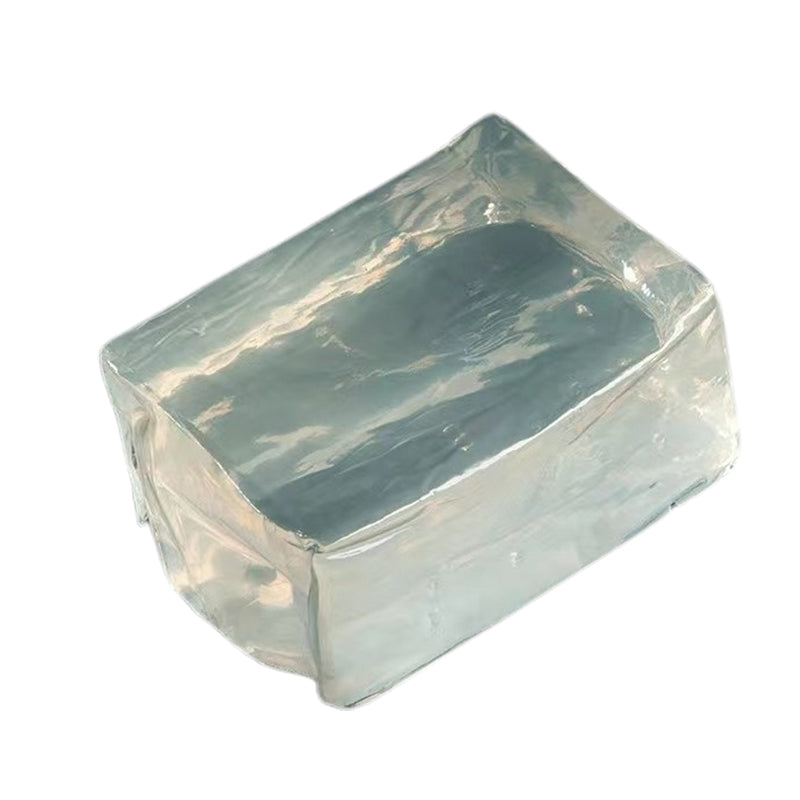 XINDA  White transparent hot melt adhesive block for cosmetic mirror wipes cover HAB-301  Environmentally friendly high viscosity and quick drying
