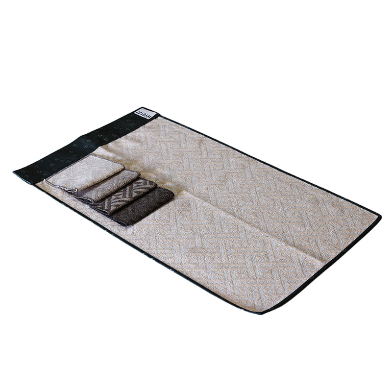 HONGLANG Polyester,linen and cotton print sofa 02