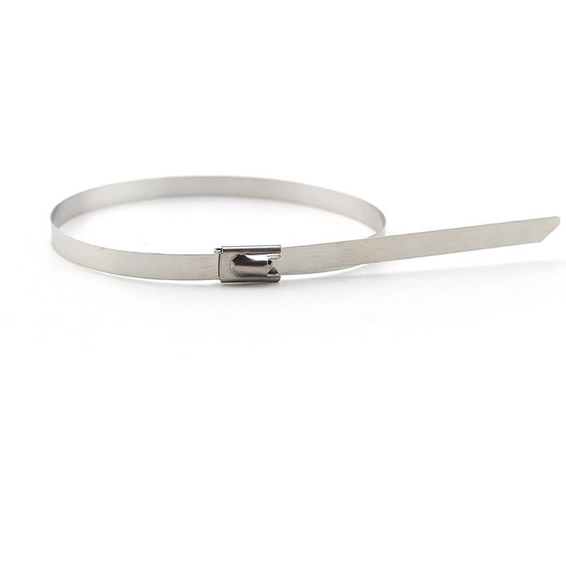 FUZHENG zippers   Stainless steel cable ties Self-locking Marine metal cable ties