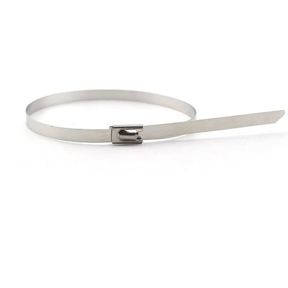 FUZHENG zippers   Stainless steel cable ties Self-locking Marine metal cable ties