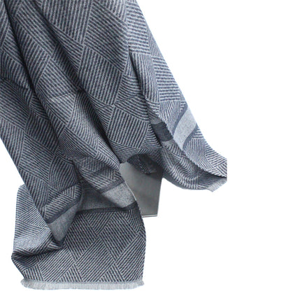GUANZHI A Thin Jacquard Scarf  Skin friendly warm soft winter