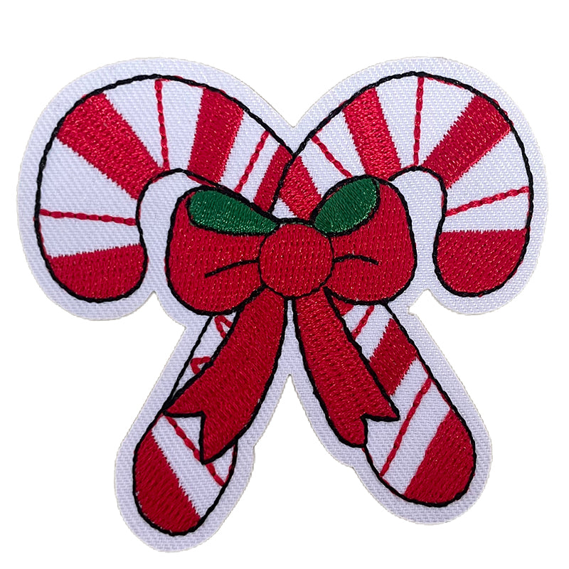 SHENGTONG Christmas Series  Embroidery cloth paste hair accessories DIY accessories