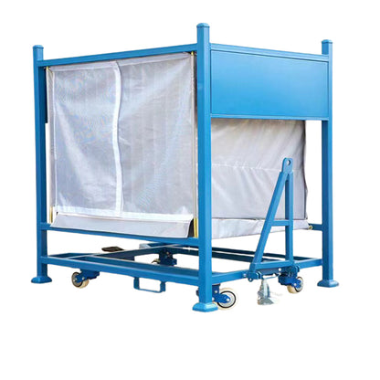 JINGLE folding frame  Heavy mobile cage material turnover box