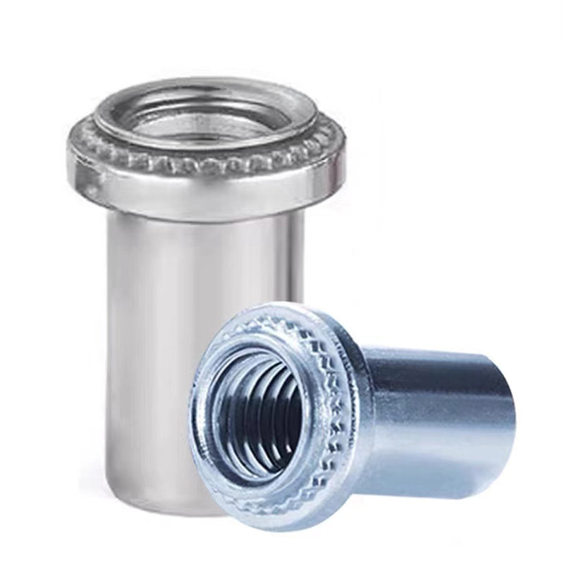 DITUO blind nut  Blind hole pressure riveting stud environmental blue white zinc