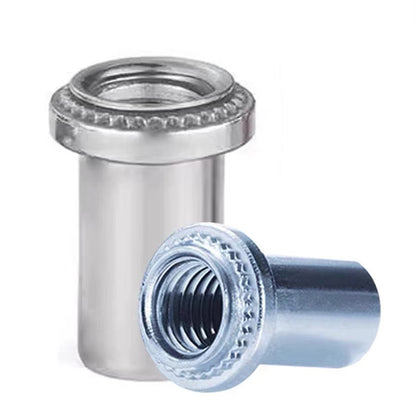 DITUO blind nut  Blind hole pressure riveting stud environmental blue white zinc