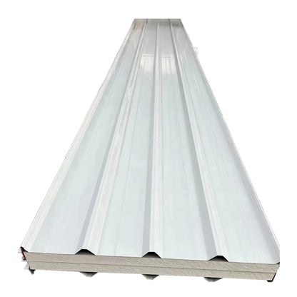 HUIFANG Fire-resistant sandwich panels (Consult customer service for specific price per square metre)  Rock wool color steel plate thickened insulation board sandwich board