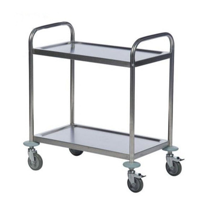 JINGLE carts  Thickened hotel mobile dining car three layers of stainless steel